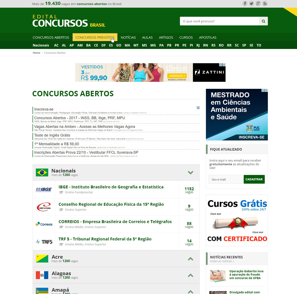 Edital Concursos